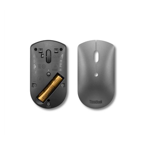 Lenovo | ThinkBook Bluetooth Silent Mouse | Wireless | Bluetooth 5.0 | Iron Grey | 1 year(s) - 4